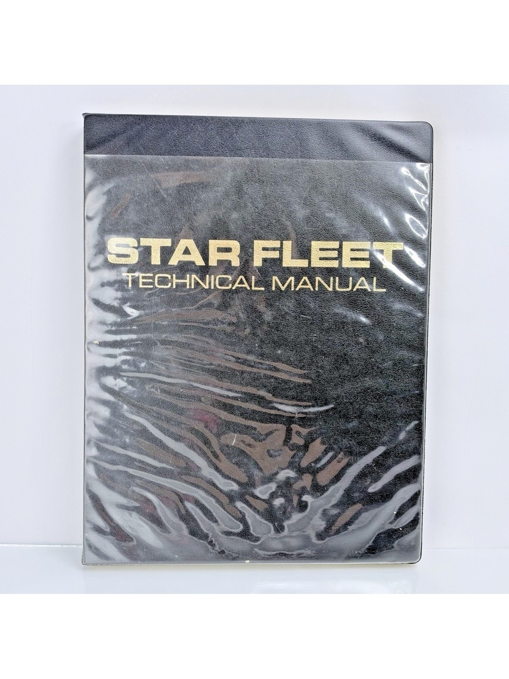 Star Trek Star Fleet Technical Manual 1975 Franz Joseph 1st Printing Binder